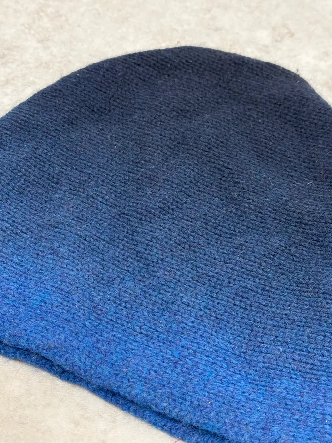 Dries Van Noten Blue Gradient Wool Beanie RVEzchE 4