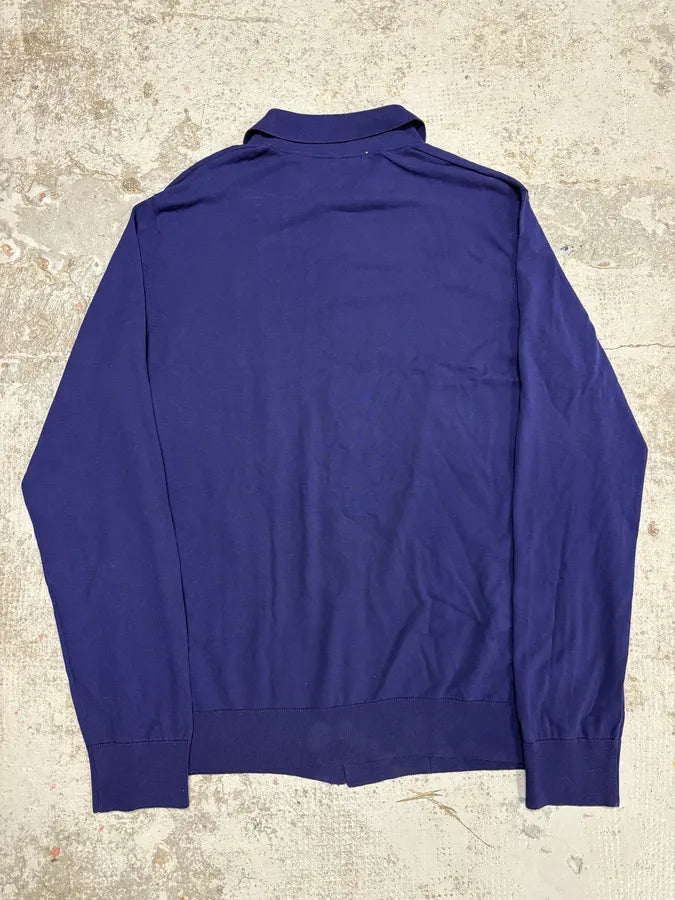 Dries Van Noten Blue Minimalist Cardigan PYiqjZJ 5