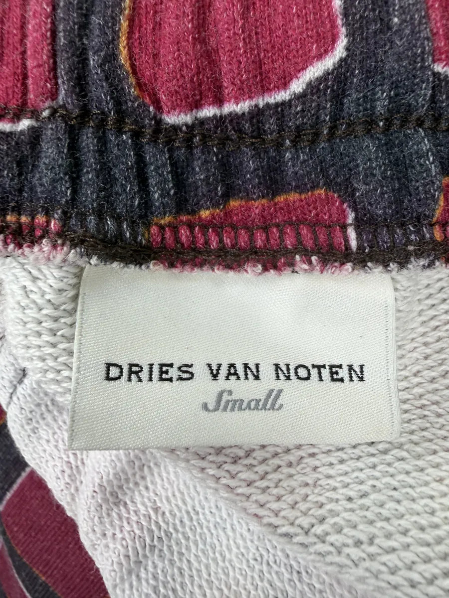 SS2021 Dries Van Noten x Len Lye Bordeaux Tartan Shorts jibmGLp 5
