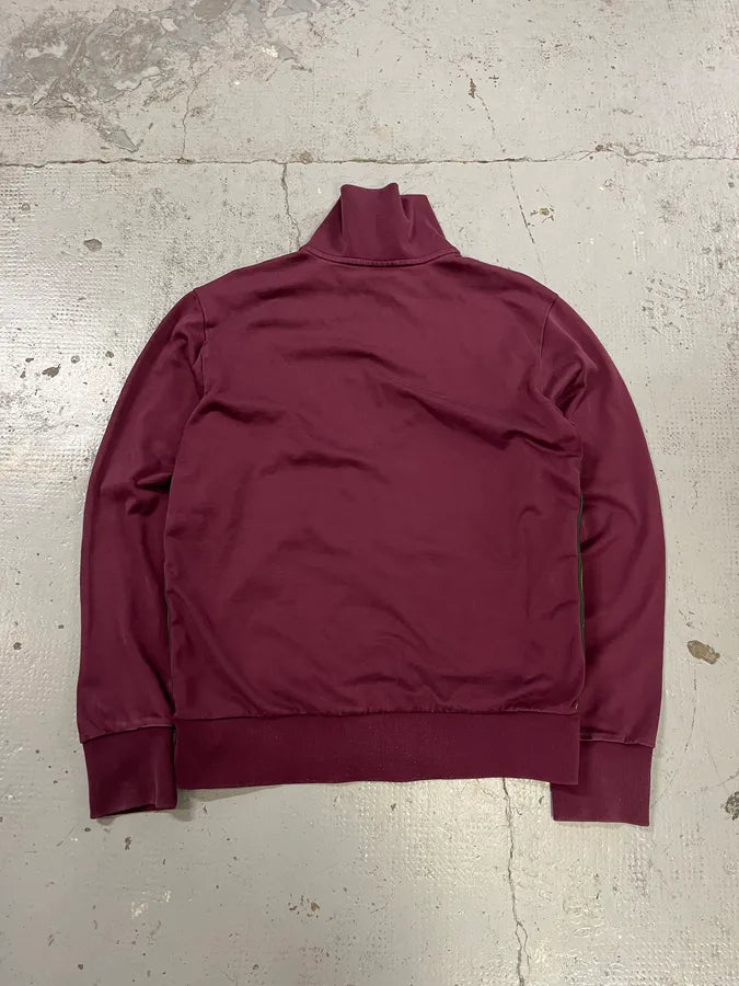 Dries Van Noten Bordeaux Zip-up Sweater flAhart 6