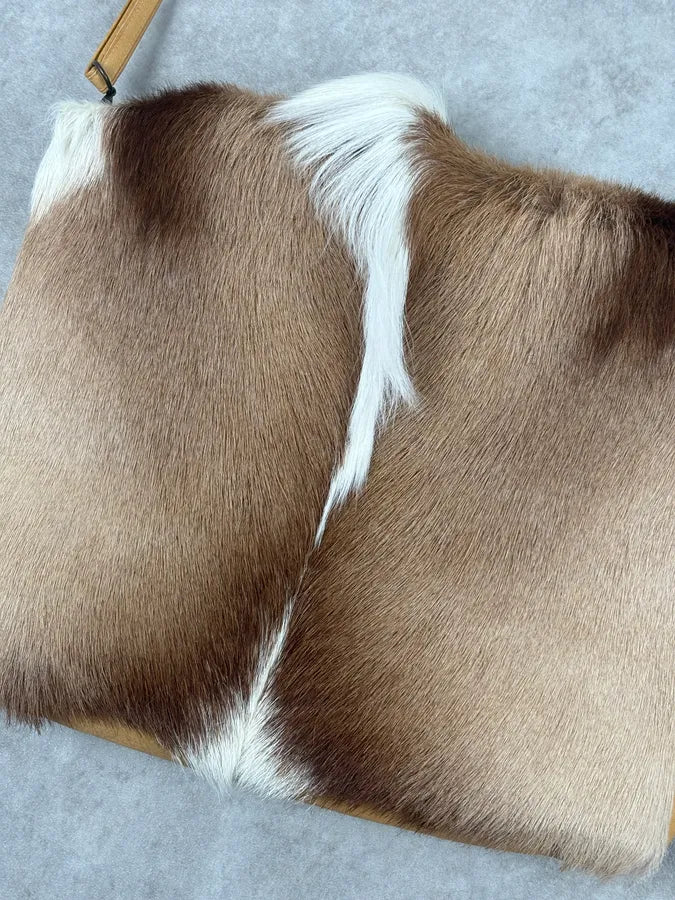 SS2015 Dries Van Noten Fur Beige Leather Shoulder Bag qbtxsmy 5