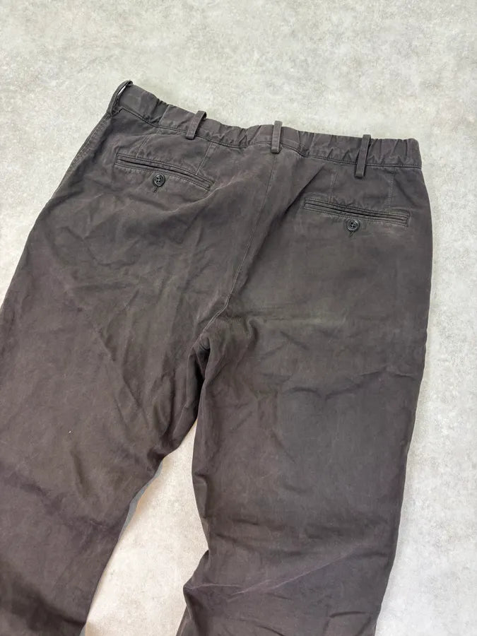Dries Van Noten Brown Cozy Trousers xroXCxL 6