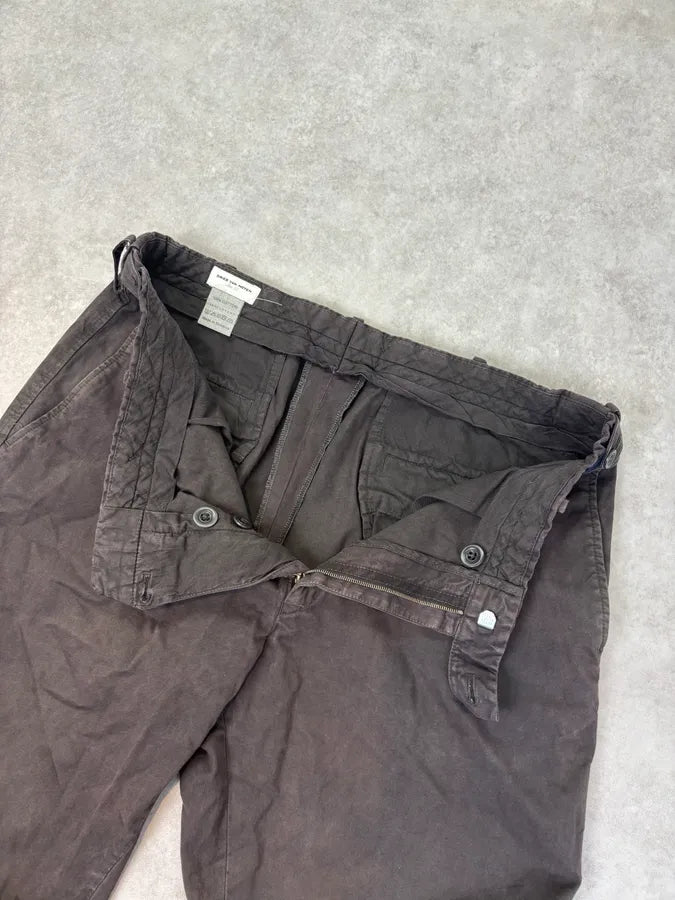 Dries Van Noten Brown Cozy Trousers xroXCxL 5