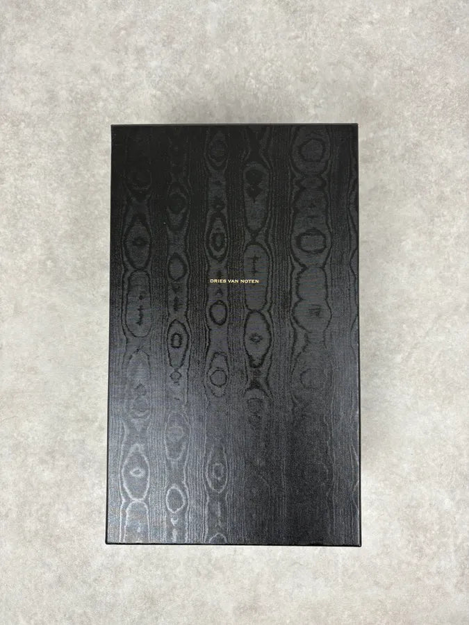 Dries Van Noten Brown Crocodile Effect Leather Loafers WUkxXQV 10