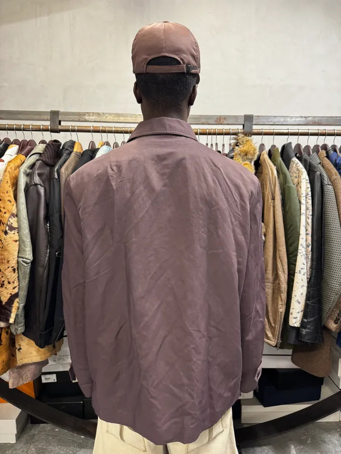 Dries Van Noten Brown Minimalist Zip-up Jacket nQraJzx 4