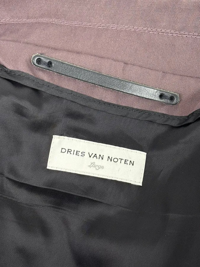 Dries Van Noten Brown Minimalist Zip-up Jacket nQraJzx 9