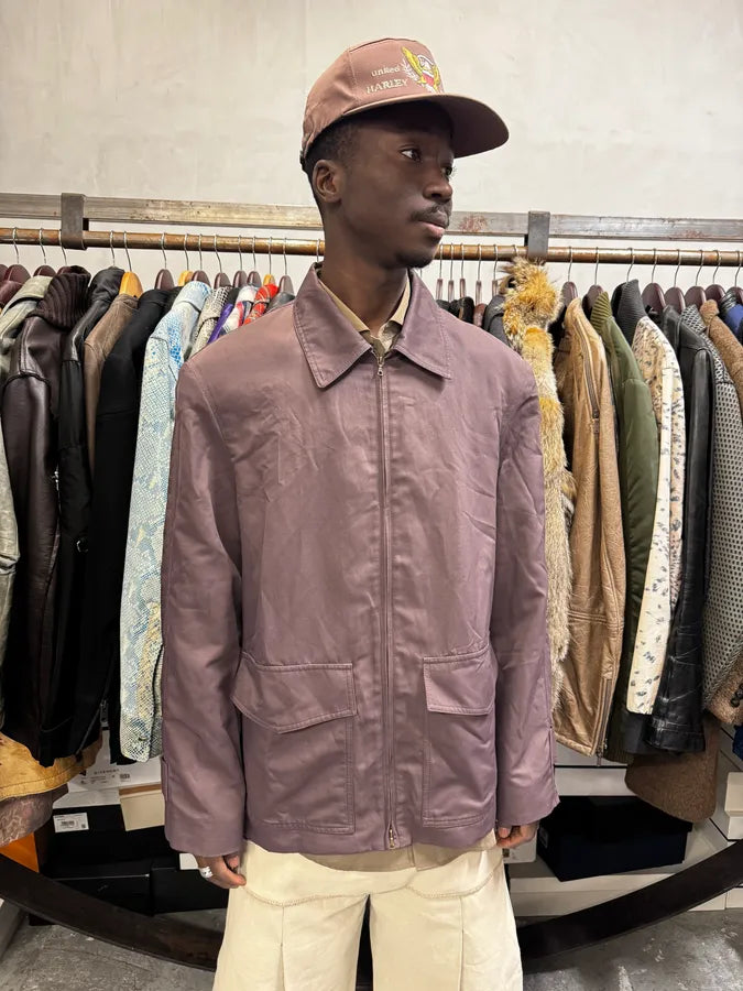 Dries Van Noten Brown Minimalist Zip-up Jacket nQraJzx 1