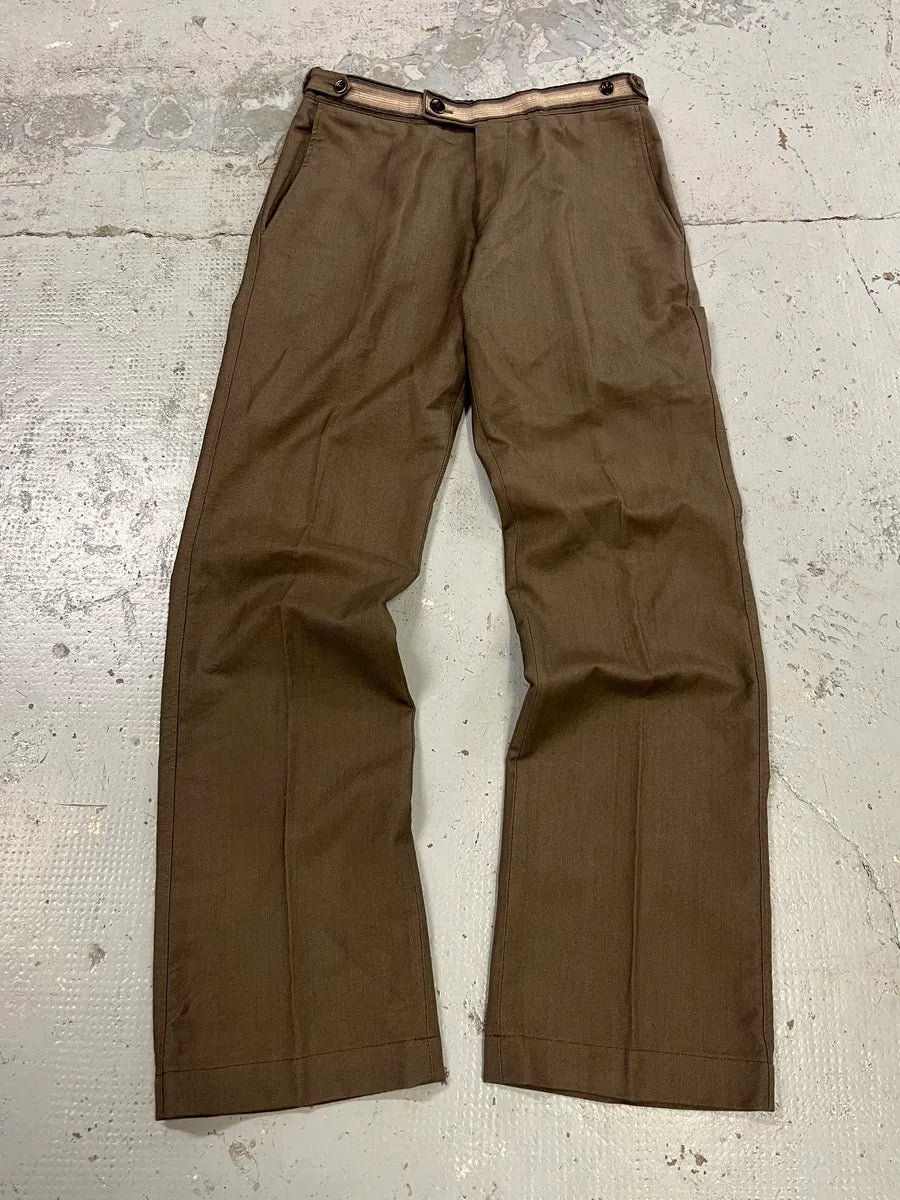 Dries Van Noten Brown Straight Pants gIfTEku 0