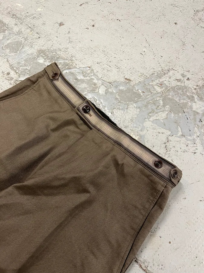 Dries Van Noten Brown Straight Pants gIfTEku 5