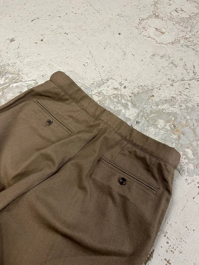Dries Van Noten Brown Straight Pants gIfTEku 8
