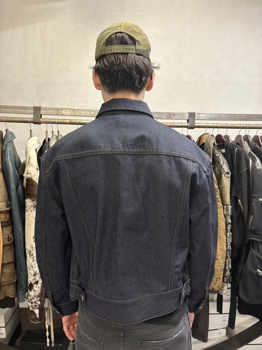 Dries Van Noten Brut Denim Selvedge Jacket oSPmTUF 3