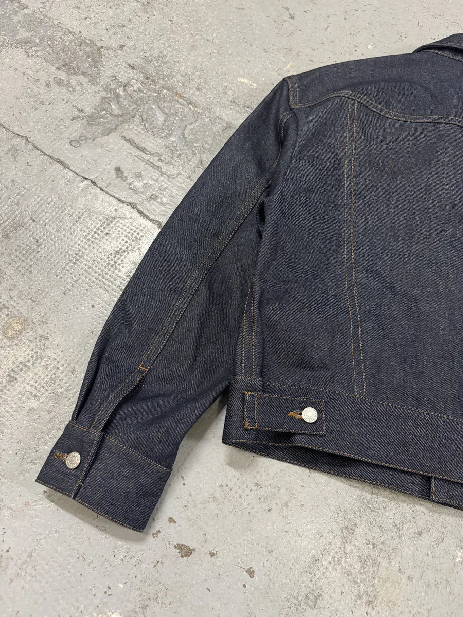 Dries Van Noten Brut Denim Selvedge Jacket oSPmTUF 6
