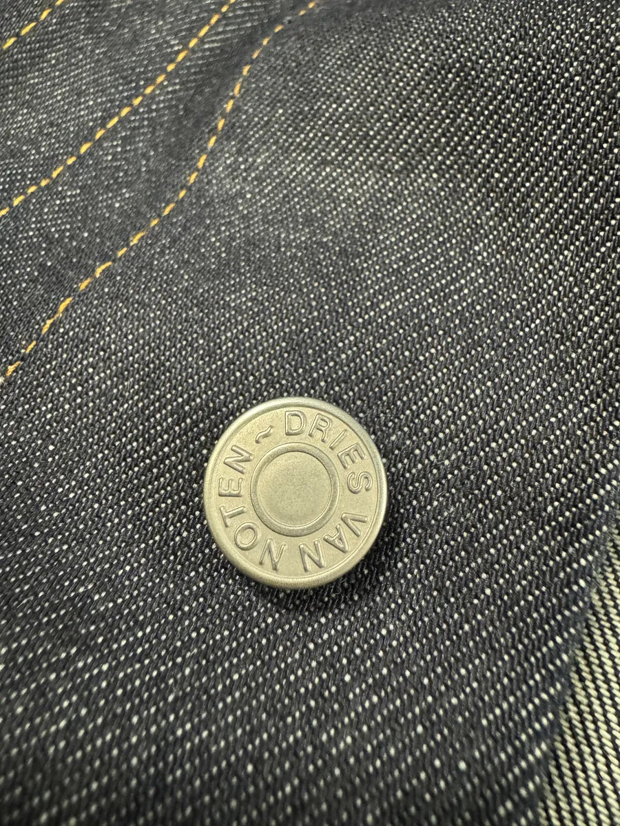 Dries Van Noten Brut Denim Selvedge Jacket oSPmTUF 9
