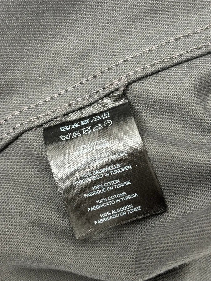 Dries Van Noten Burgundy & Grey Digital Print Denim Jacket HKHmQUi 12