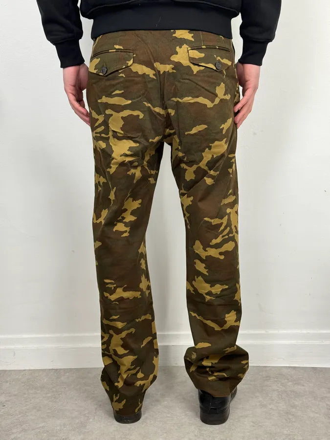 Dries Van Noten Camo Green Pants xFGSnZM 3