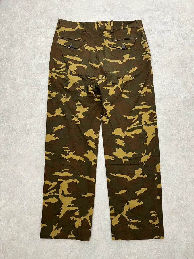 Dries Van Noten Camo Green Pants xFGSnZM 7