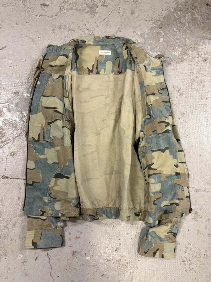 Dries Van Noten Camo Light Military Jacket DeyAzIO 6