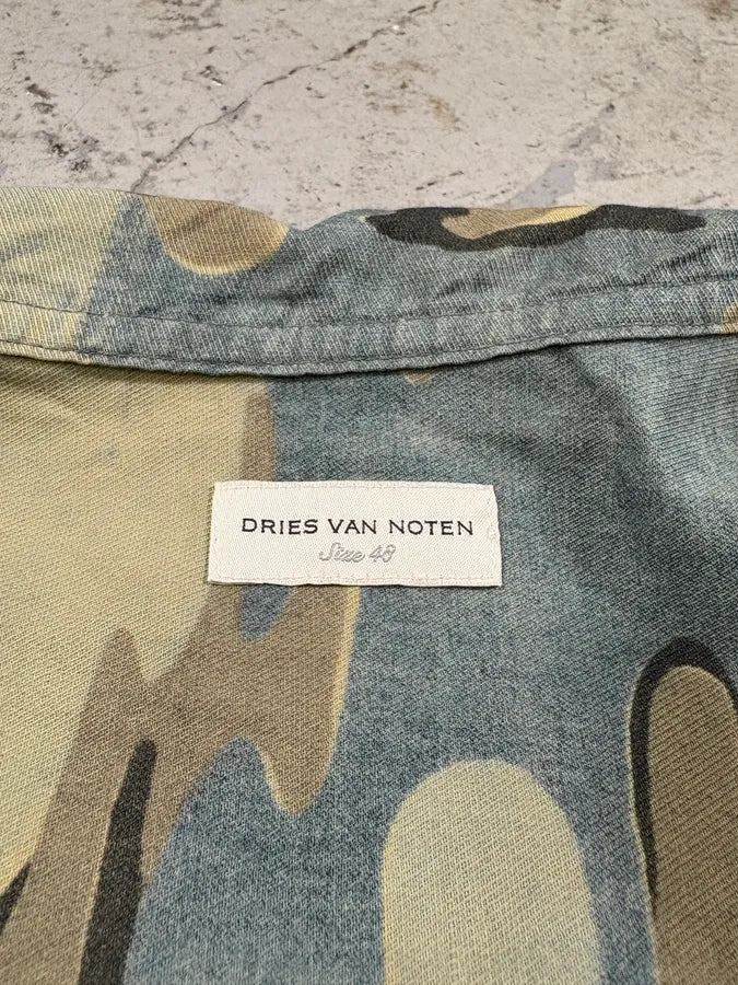 Dries Van Noten Camo Light Military Jacket DeyAzIO 8