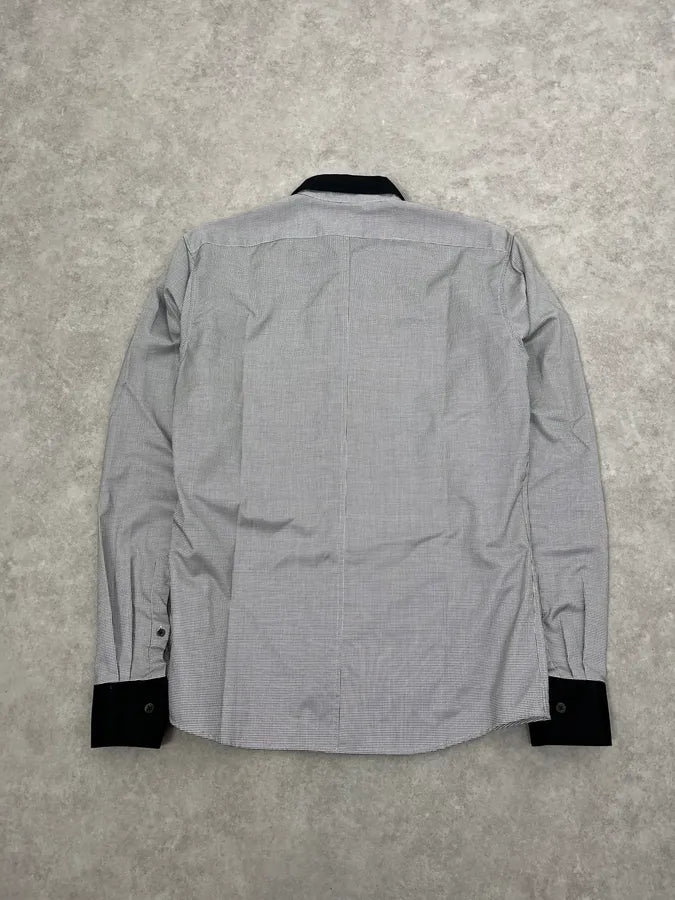 Dries Van Noten Checkered Black & White Shirt ofQoCYq 6