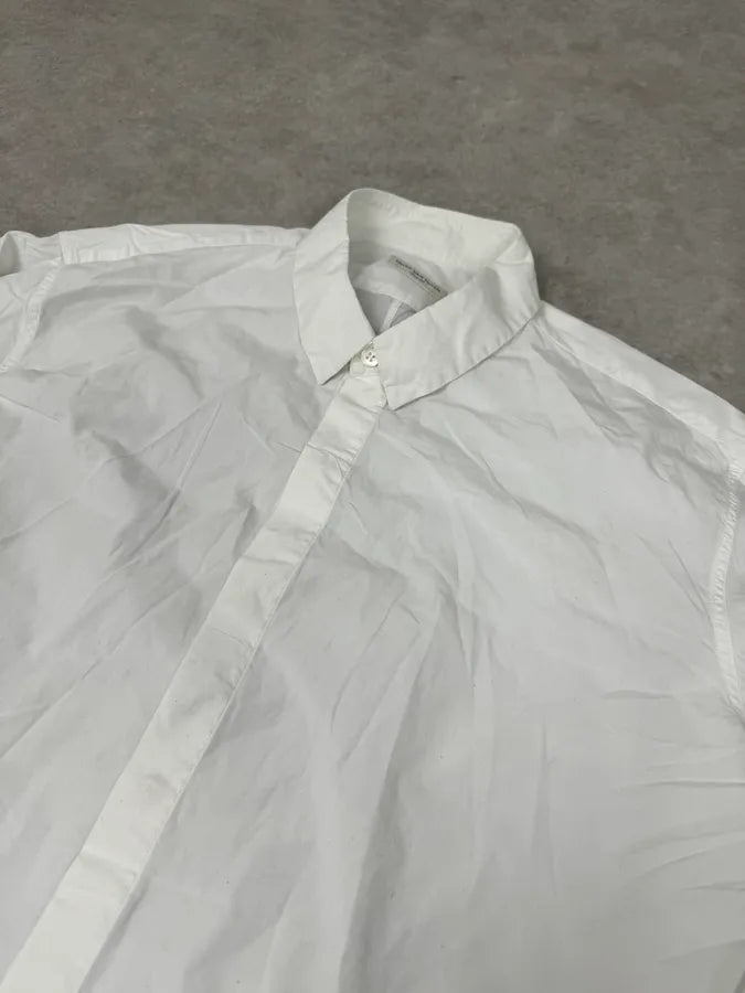 Dries Van Noten Contemporary White & Navy Shirt SSvpqNM 4