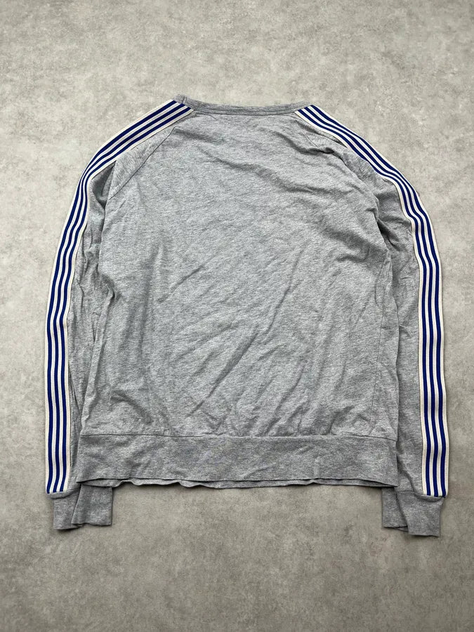 Dries Van Noten Contrast Stripes Grey Longsleeve JfeADtC 6