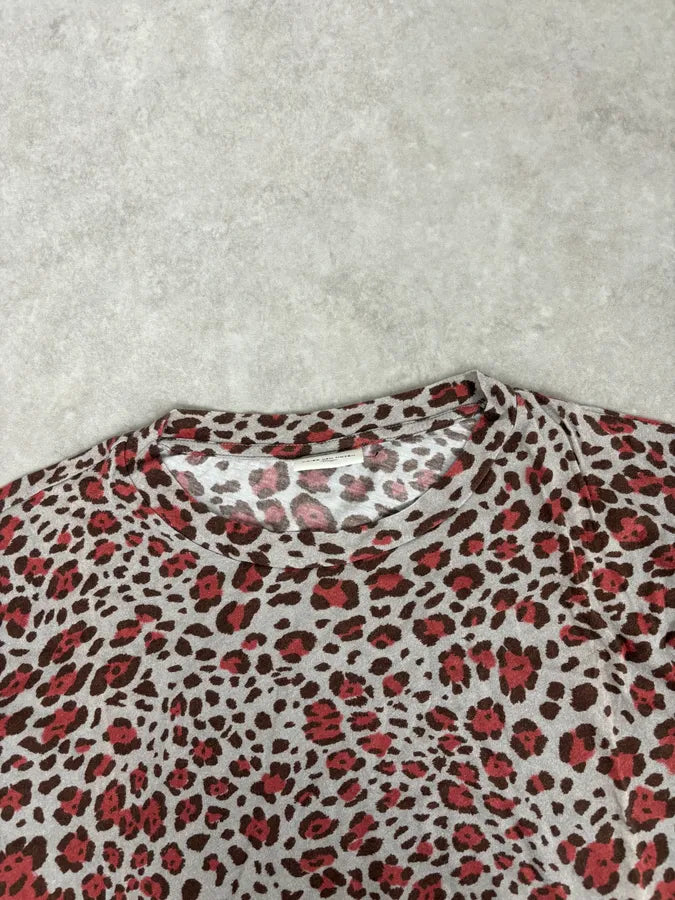 Dries Van Noten Grey Leopard Print Spotted T-Shirt  lNUpwsR 3