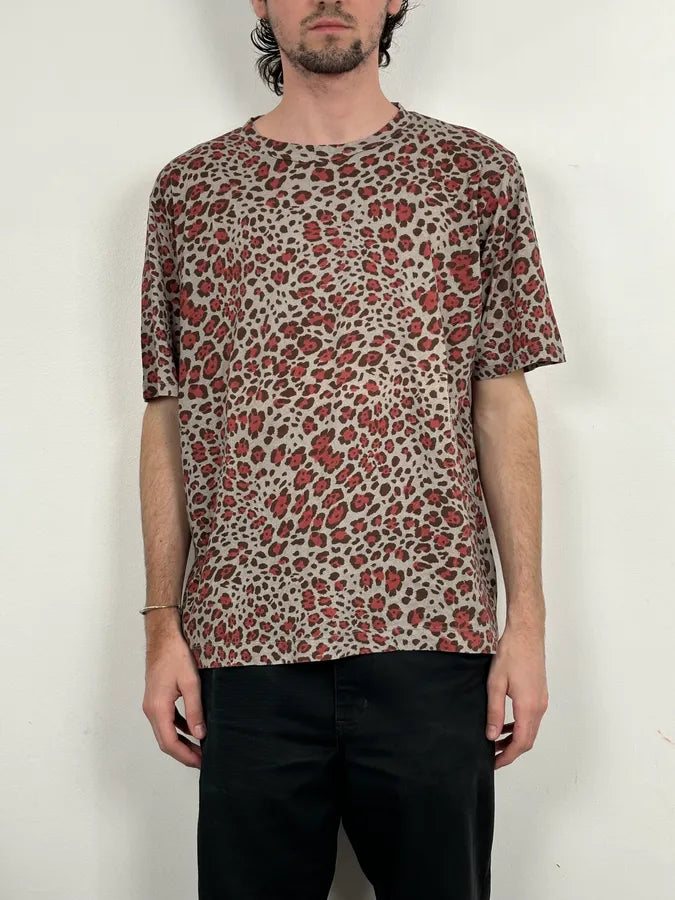 Dries Van Noten Grey Leopard Print Spotted T-Shirt  lNUpwsR 1