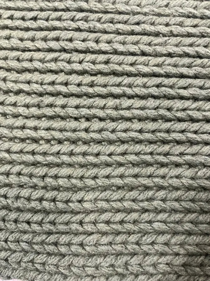 Dries Van Noten Forest Green Waffled Wool Premium Scarf QVwaPBQ 3