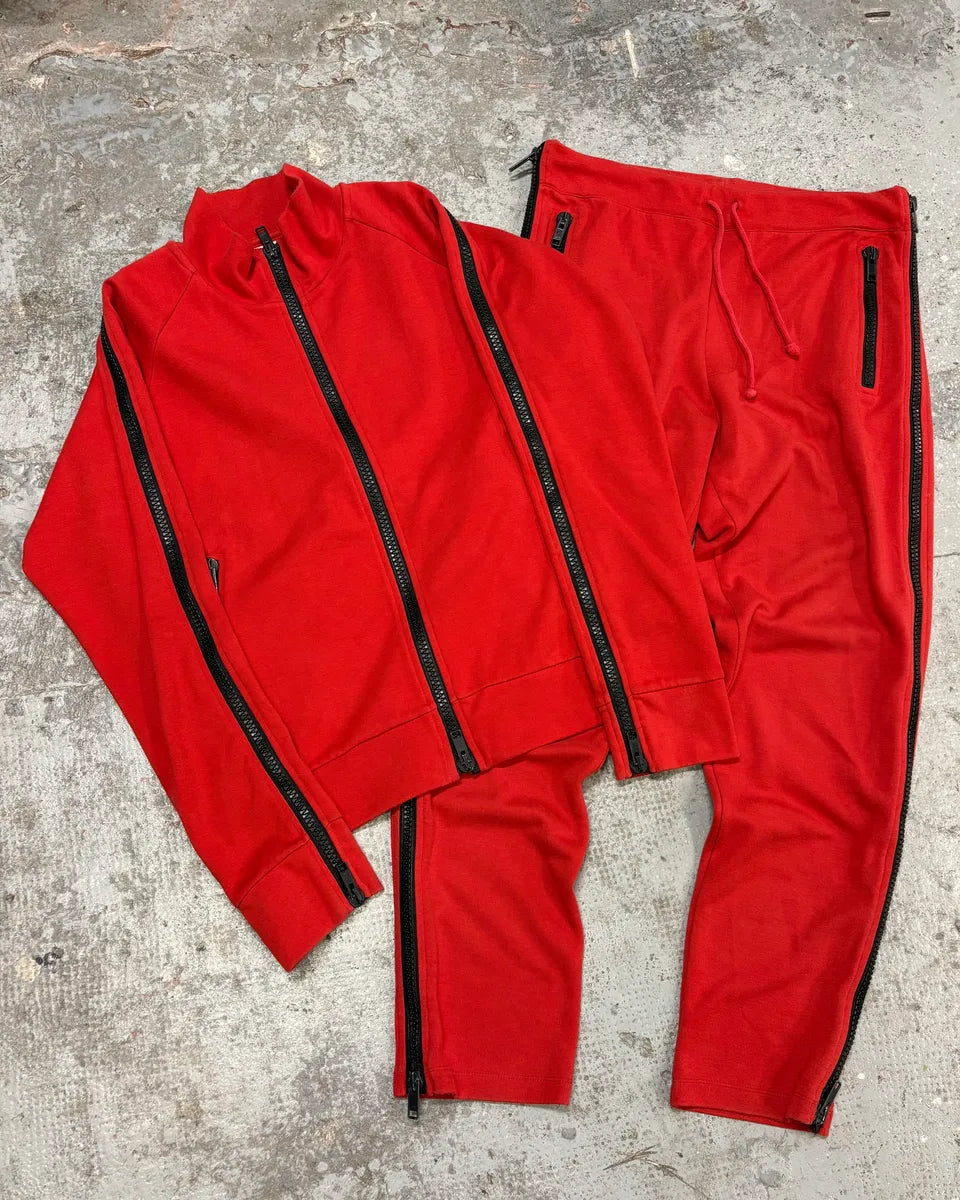 Dries Van Noten Full Zip Demon Black & Red Set BLSpYKT 0