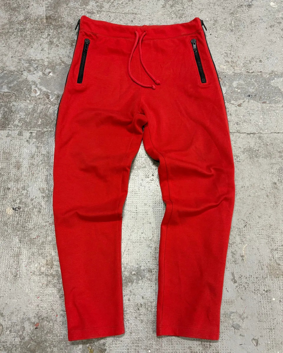Dries Van Noten Full Zip Demon Black & Red Sweatpants BbBRpRX 0