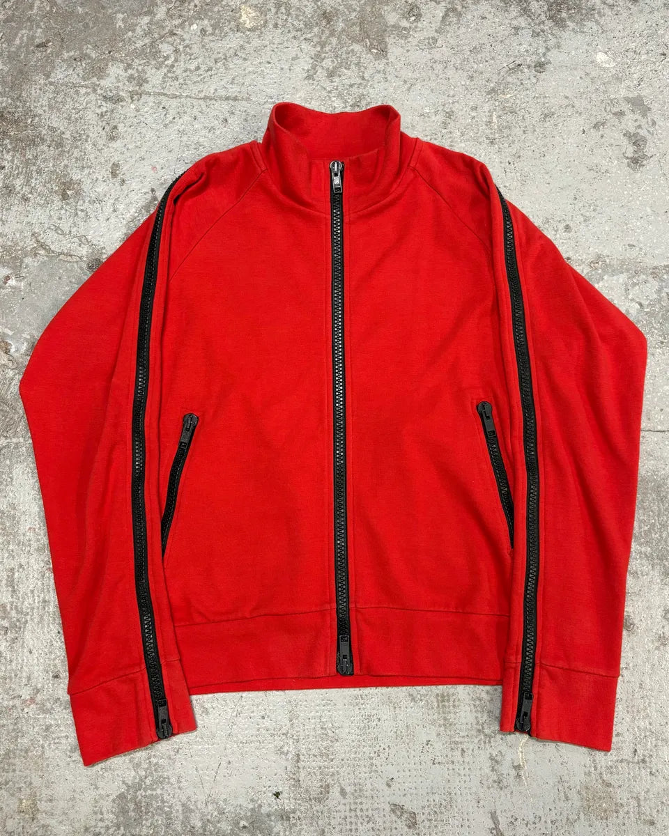 Dries Van Noten Full Zip Demon Black & Red Tracksuit DbiPNbF 0