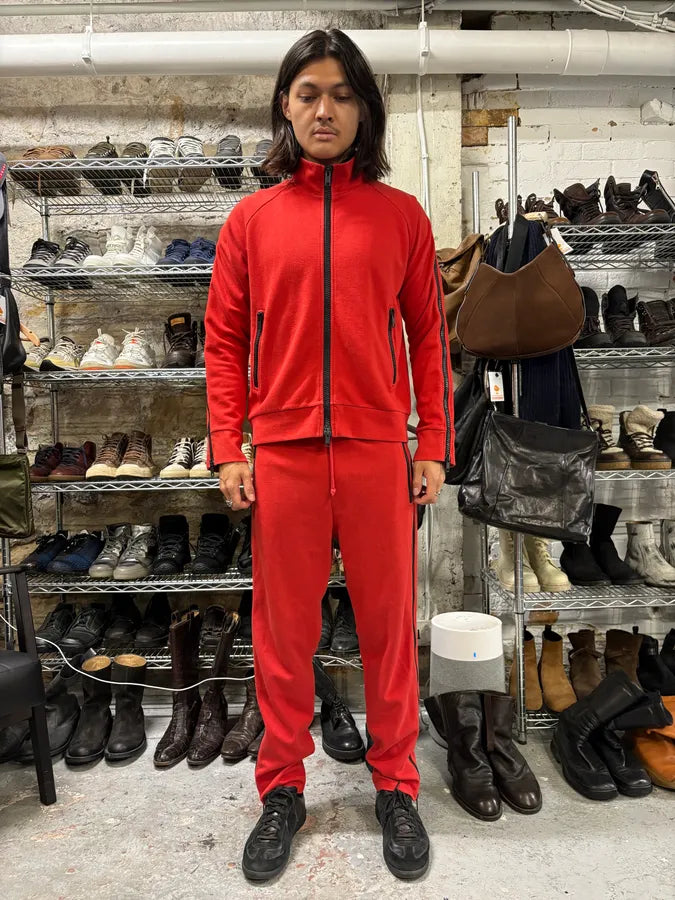 Dries Van Noten Full Zip Demon Black & Red Tracksuit DbiPNbF 1