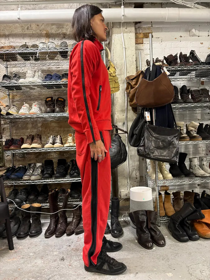 Dries Van Noten Full Zip Demon Black & Red Tracksuit DbiPNbF 2