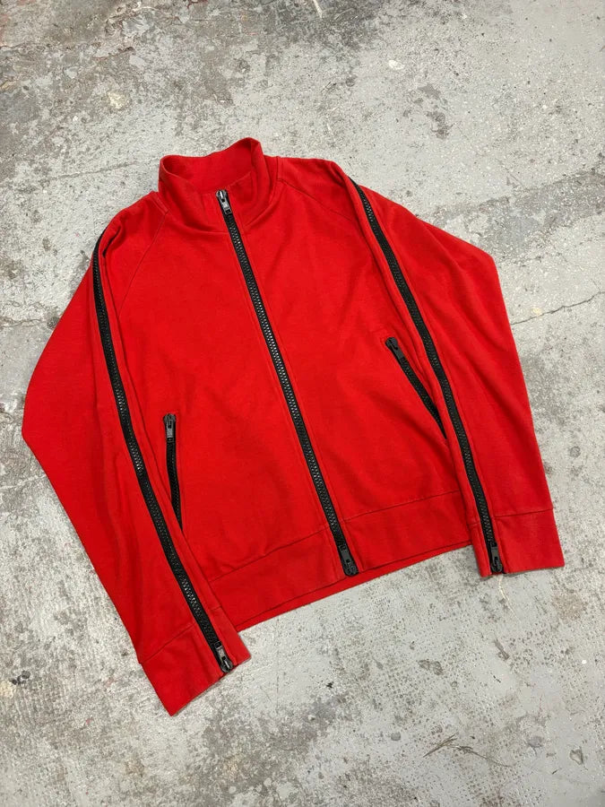 Dries Van Noten Full Zip Demon Black & Red Tracksuit DbiPNbF 4