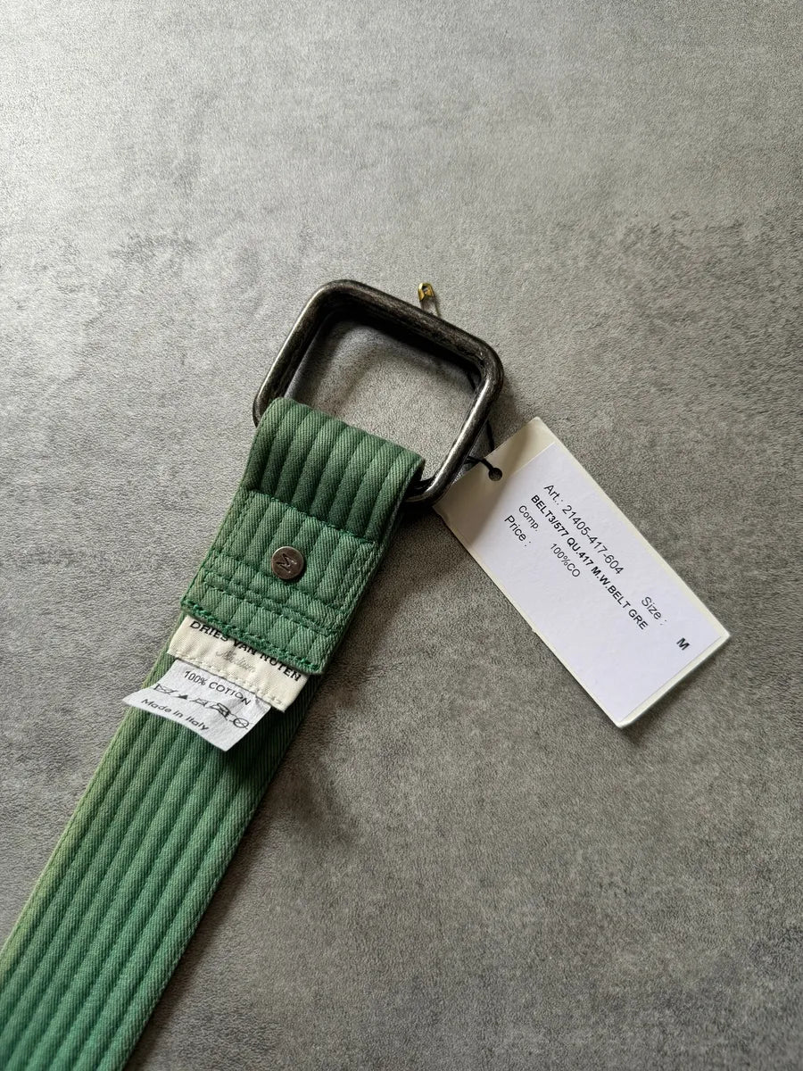 Dries Van Noten Green Smooth Belt YLJZvfc 3