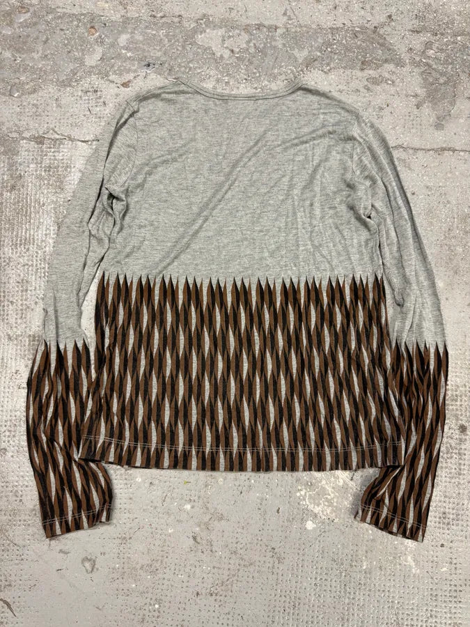 Dries Van Noten Grey Contemporary Longsleeves uvVoytH 1