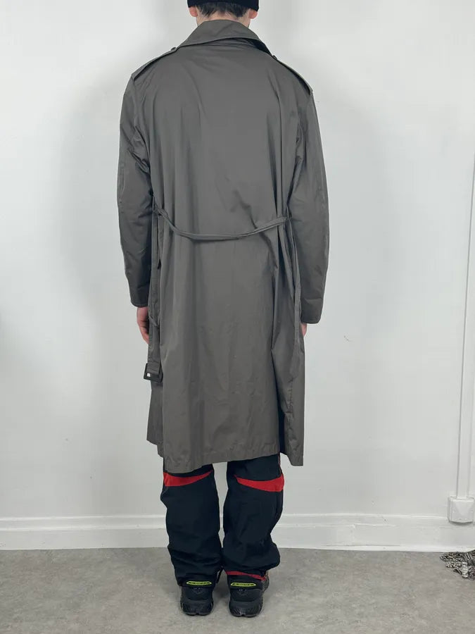 Dries Van Noten Grey Premium Trench Coat tAJtwZB 1
