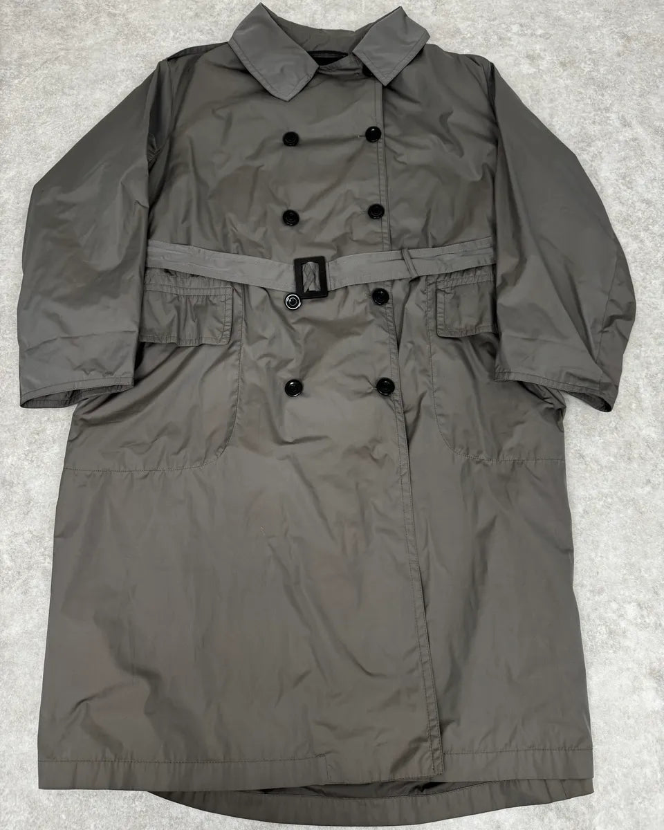 Dries Van Noten Grey Premium Trench Coat tAJtwZB 2