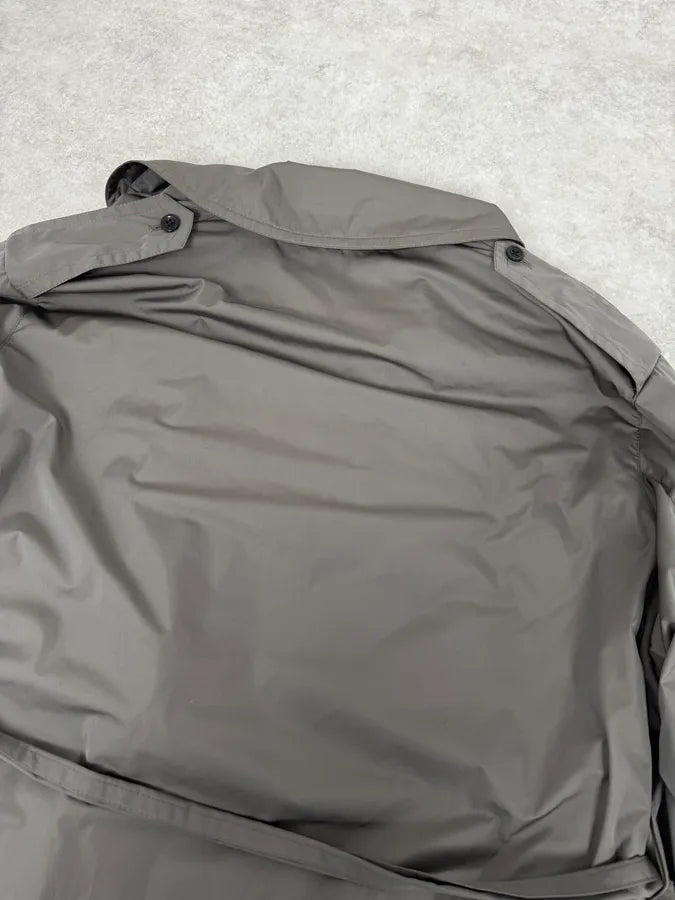 Dries Van Noten Grey Premium Trench Coat tAJtwZB 6