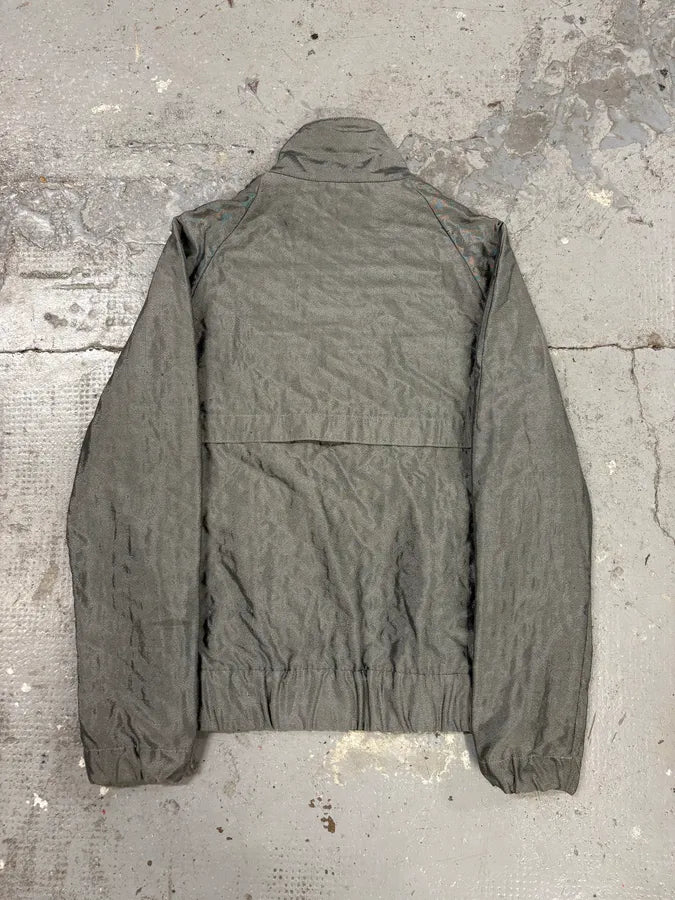 Dries Van Noten Grey Silk Quilted Jacket LmZjOJq 3