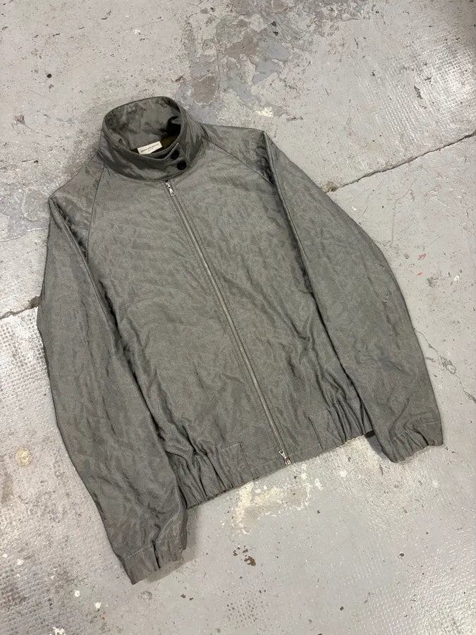 Dries Van Noten Grey Silk Quilted Jacket LmZjOJq 1