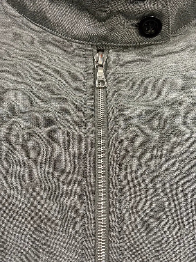 Dries Van Noten Grey Silk Quilted Jacket LmZjOJq 4