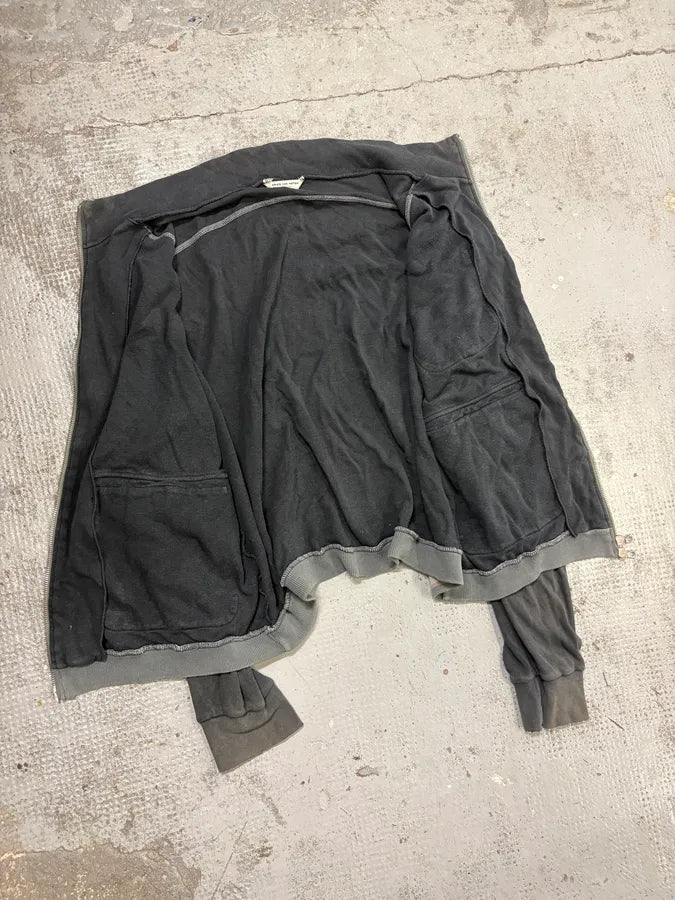 Dries van Noten Grey Zip Cargo Track Sweater  QCppAXR 6