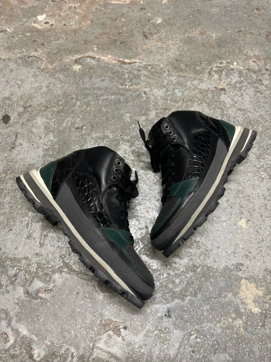 Dries Van Noten High Leather Black Suede Shoes (41eu/us8) 5