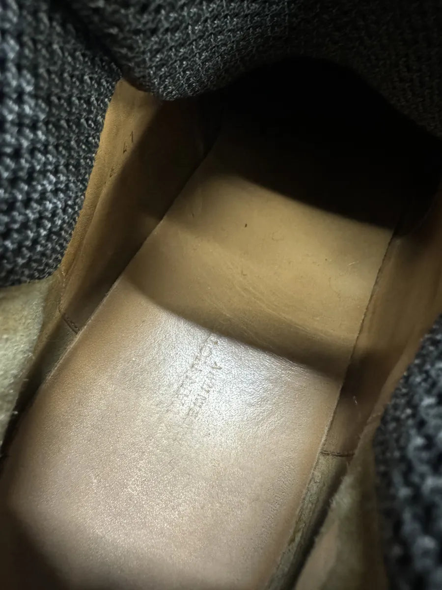 Dries Van Noten High Leather Black Suede Shoes (41eu/us8) 7