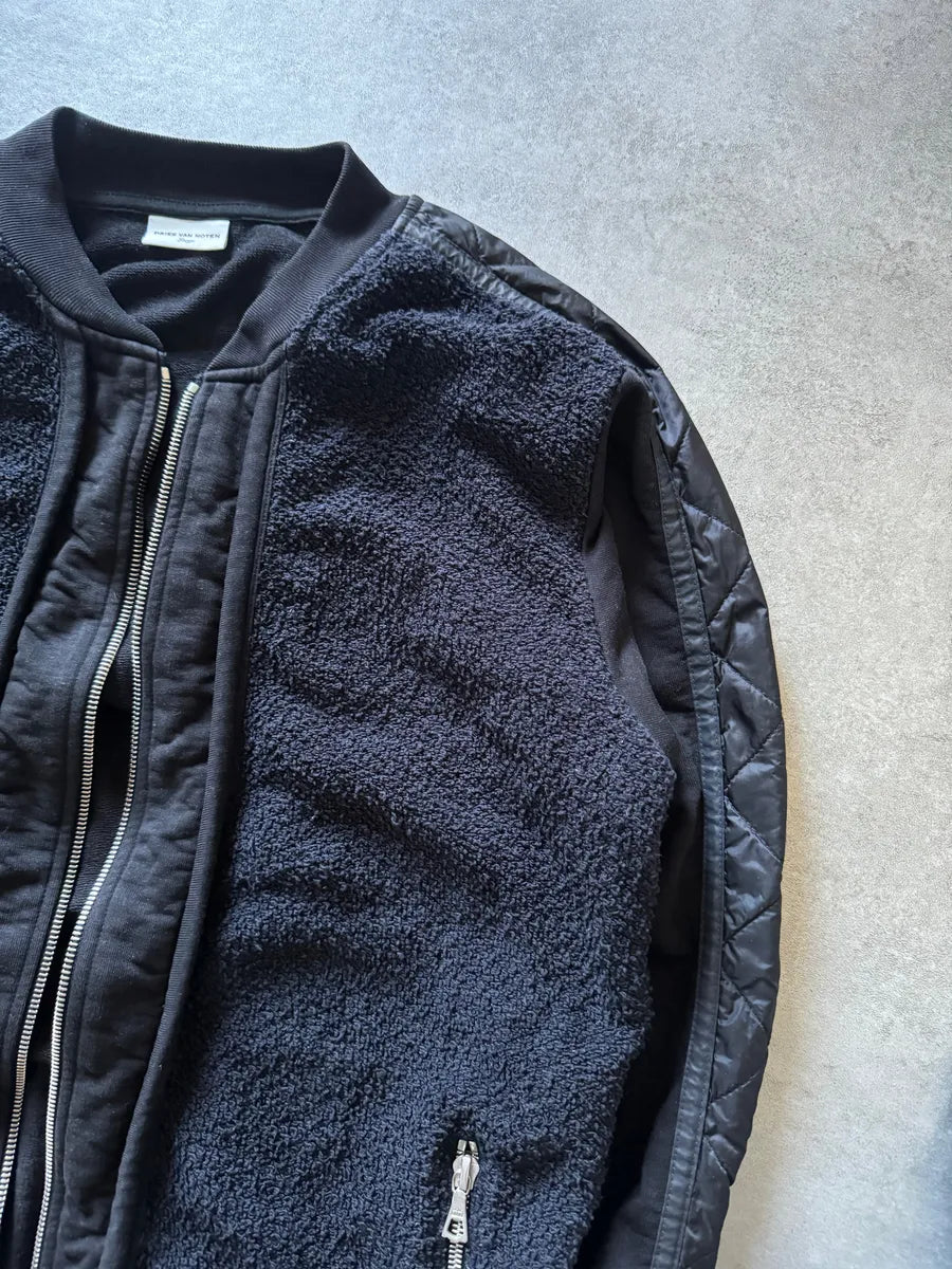 Dries Van Noten Hybrid Fleece Zip Jacket KsIjHDg 2