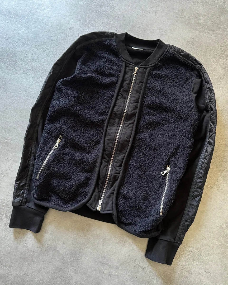 Dries Van Noten Hybrid Fleece Zip Jacket KsIjHDg 3