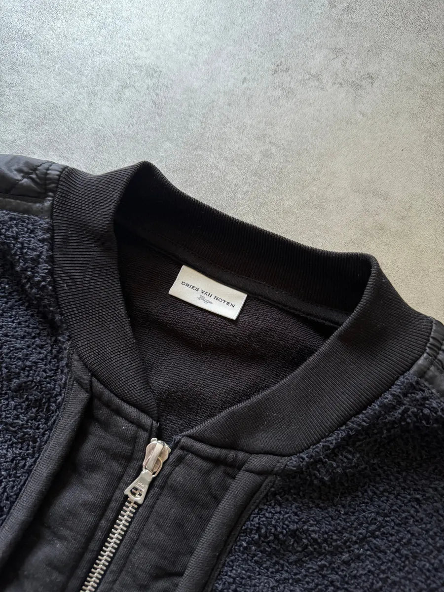 Dries Van Noten Hybrid Fleece Zip Jacket KsIjHDg 6