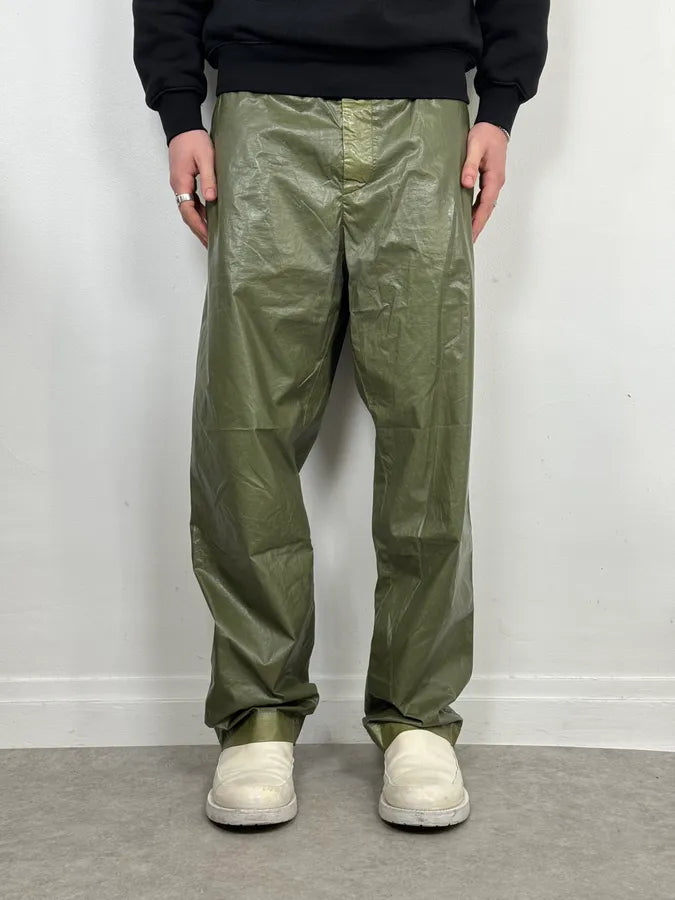 Dries Van Noten Khaki Nylon Pants qVYqabC 2