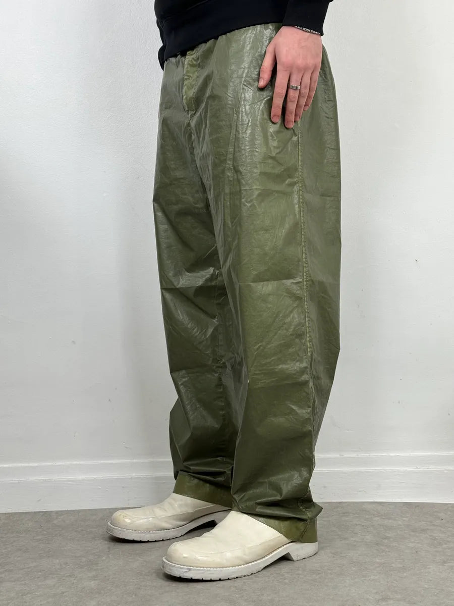 Dries Van Noten Khaki Nylon Pants qVYqabC 1
